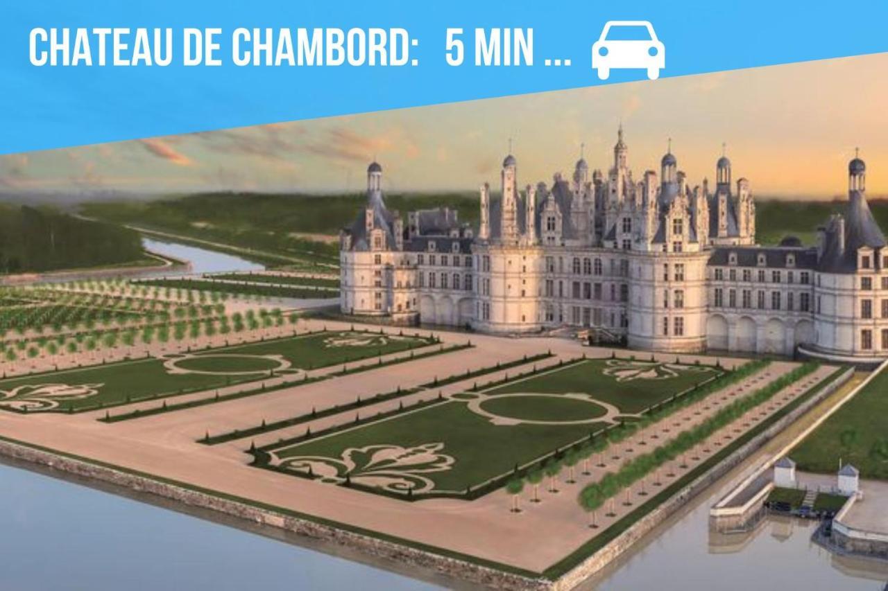 Caporizon-La Grange-Le Clos De Chambord Saint-Claude-de-Diray Exteriör bild